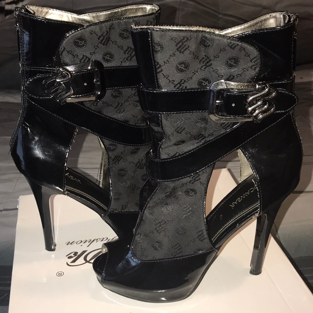 “Rocawear” Peep-Toe Boots..Size 8 1/2
